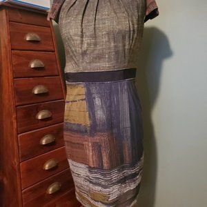 Cool, rare, Maggy London dress for work or fun!